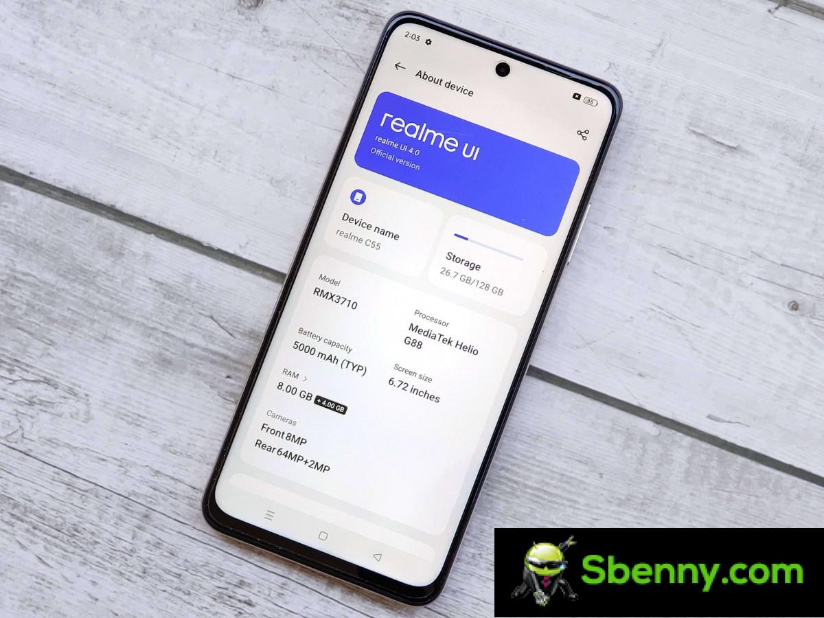 Realme C55 awaiting review