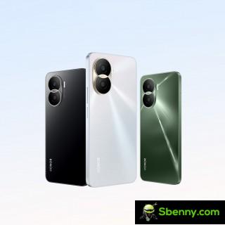 Honor Play 7T color options (left) and Play 7T colors (right)