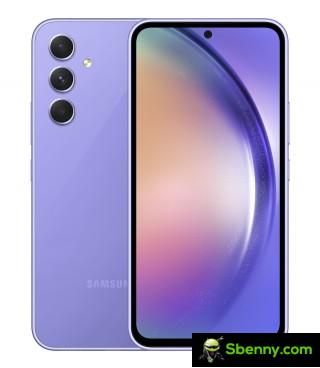 Samsung Galaxy A54 in Awesome Violet
