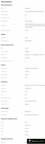 OnePlus Nord CE 3 Lite 5G specifications