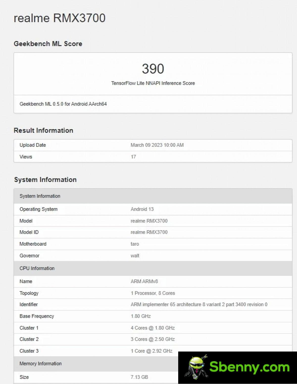 Realm GT Neo 5 SE appears with an underclocked Snapdragon 8+ Gen 1