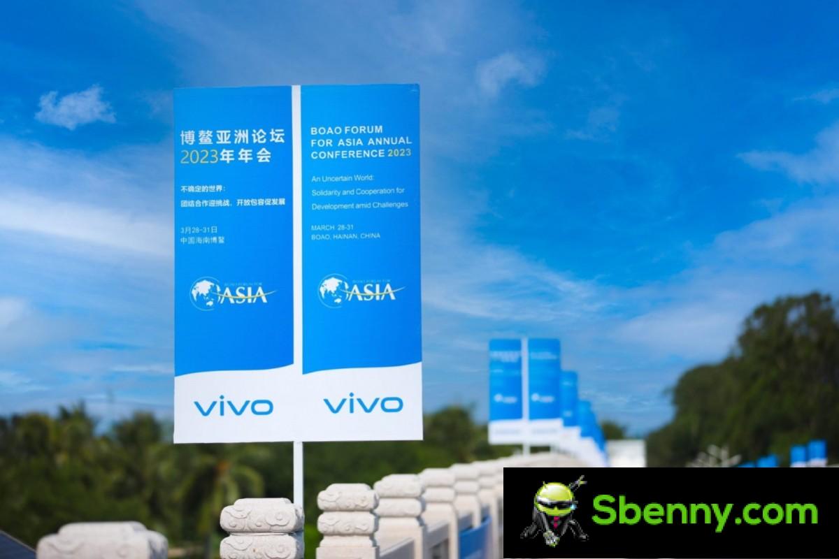 live banner at Forum Boao 2023