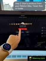 You can use your Wear OS 3+ watch as a heart rate monitor for your Peloton sports gear