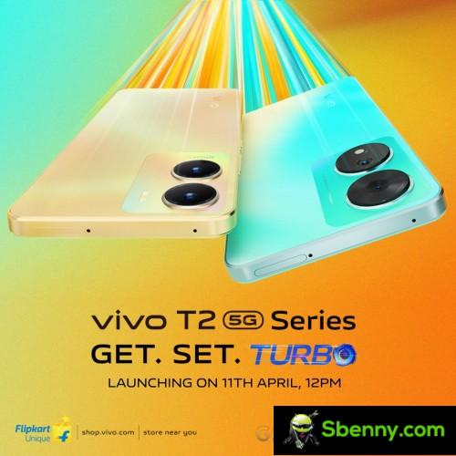 India launch date for vivo T2 5G and T2x 5G announced