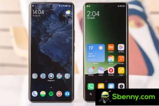 The Xiaomi 12S Ultra next to the Xiaomi 13 Ultra