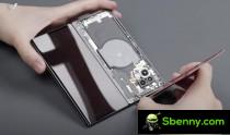 X Fold2 disassembly process