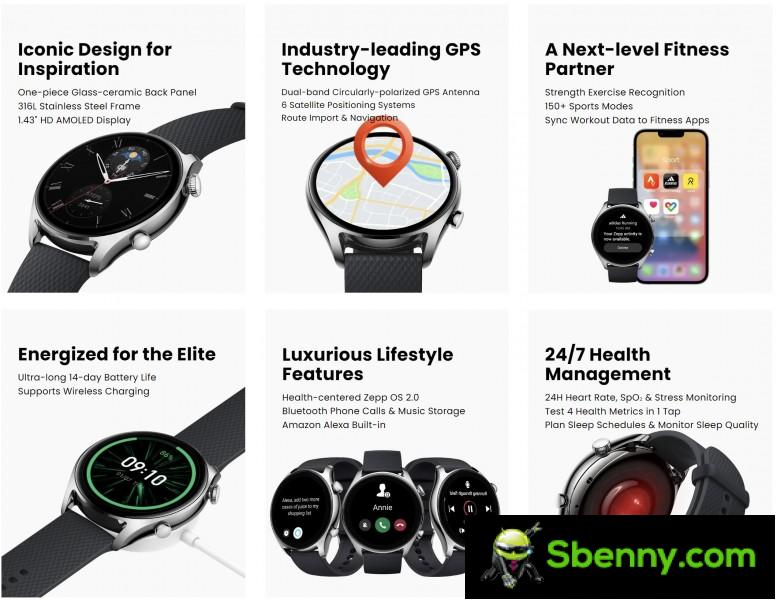 Amazfit GTR 4 Limited Edition announced with stainless steel frame
