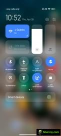 Standard notification tone and control center