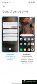 Standard notification tone and control center