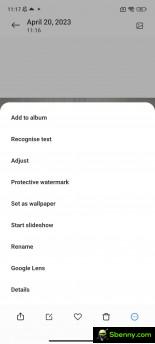 MIUI's text recognition compared to Google Lens