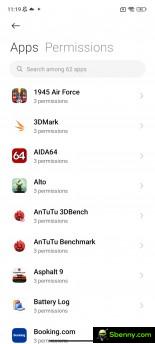App permissions