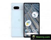 Google Pixel 7a in all three colors