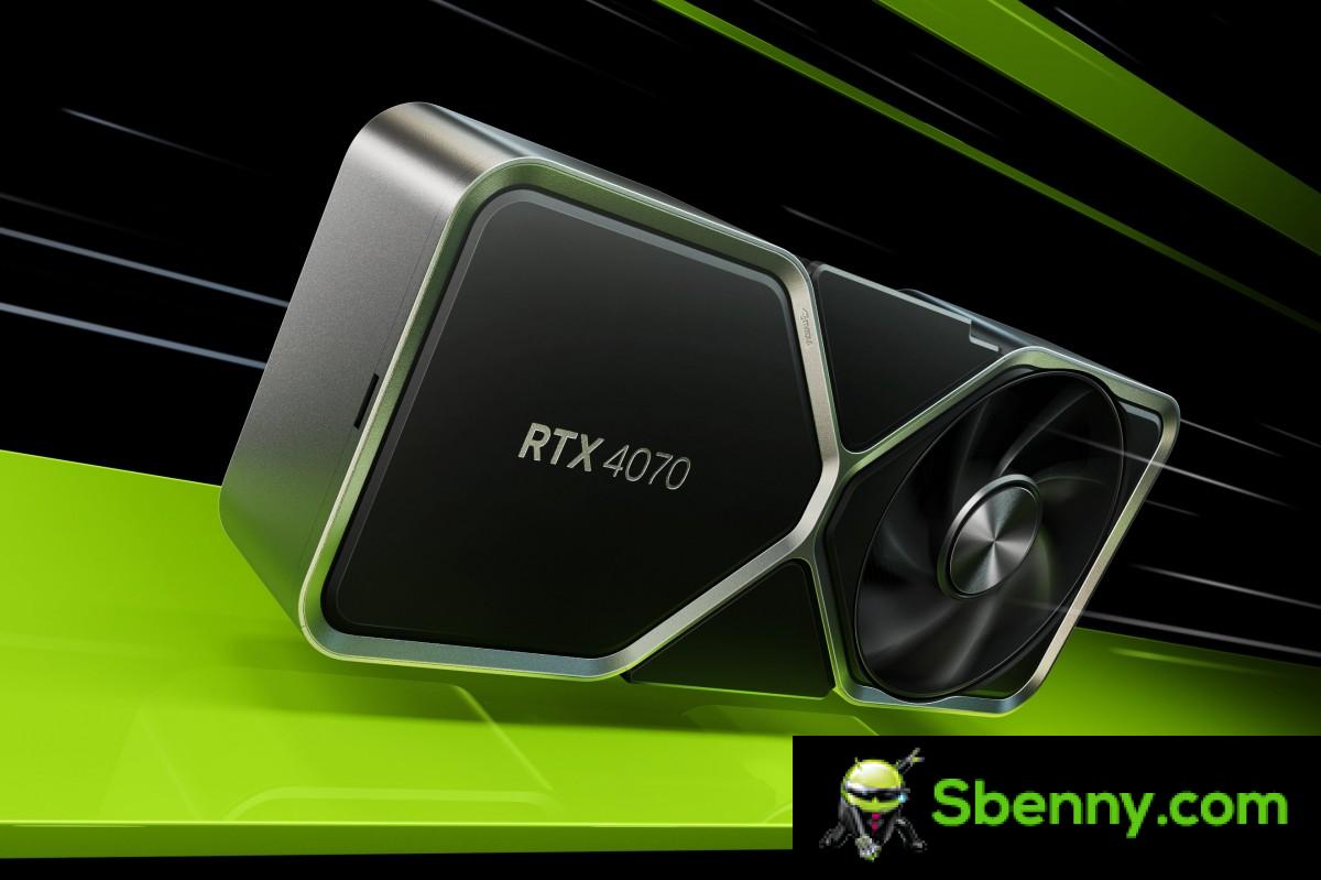 Nvidia announces GeForce RTX 4070 for $599