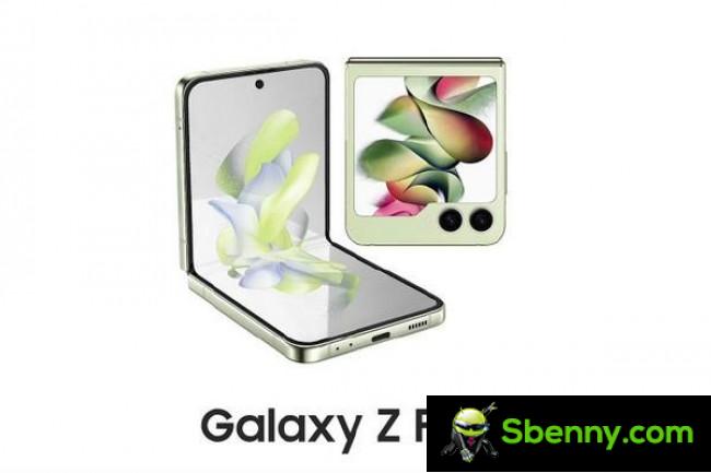 Samsung Galaxy Z Flip5 renders