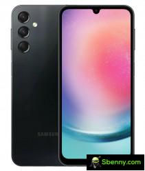 Samsung Galaxy A24 in its three official colors