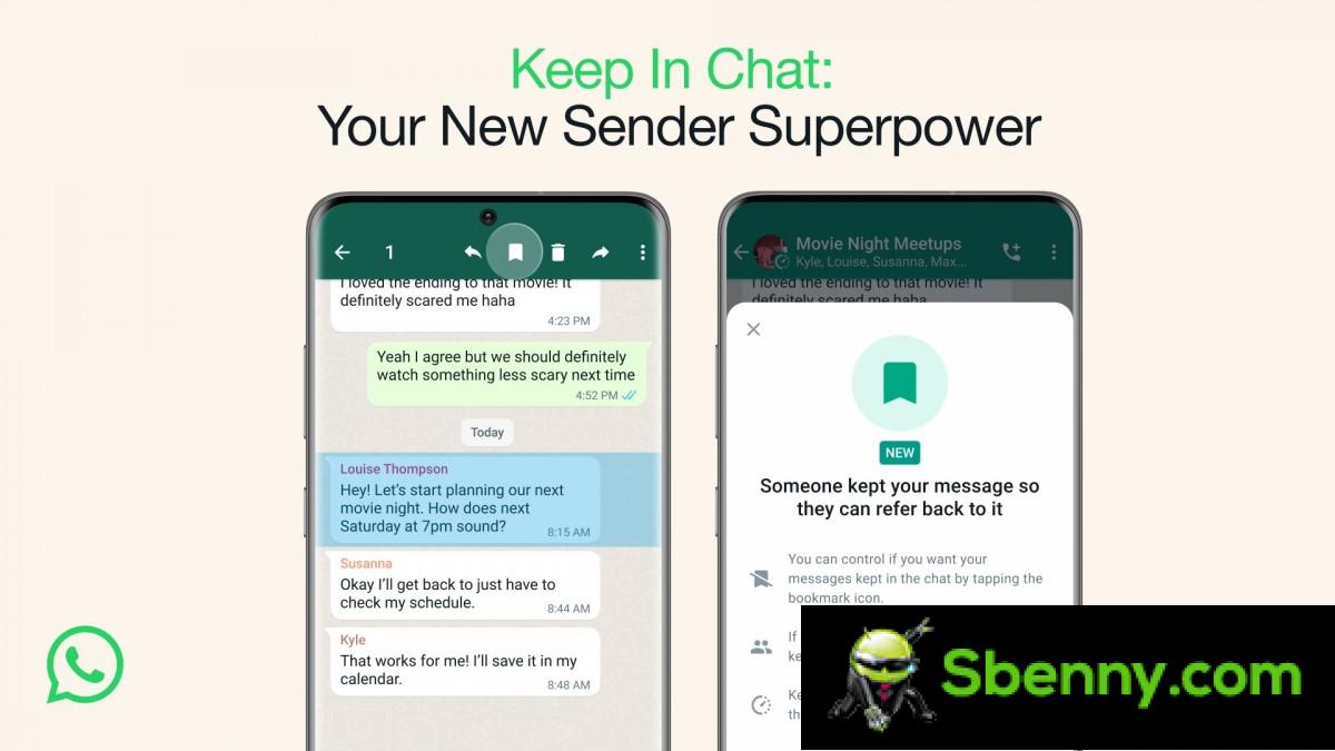 WhatsApp now lets you hold messages that disappear if the sender agrees