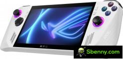 Official renderings of the Asus ROG Ally