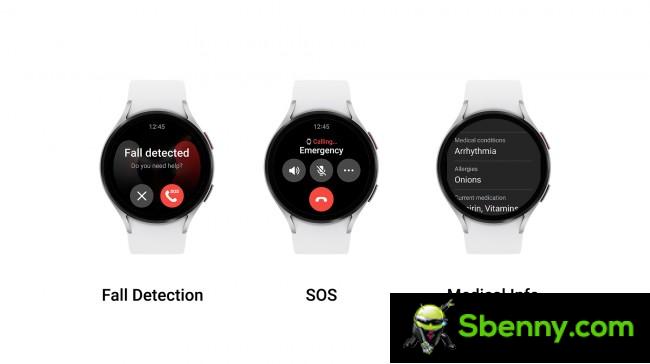 User security features on One UI 5 Watch