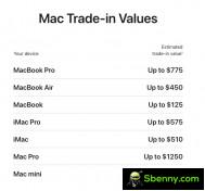 iPad, Mac and Apple Watch trade-in values