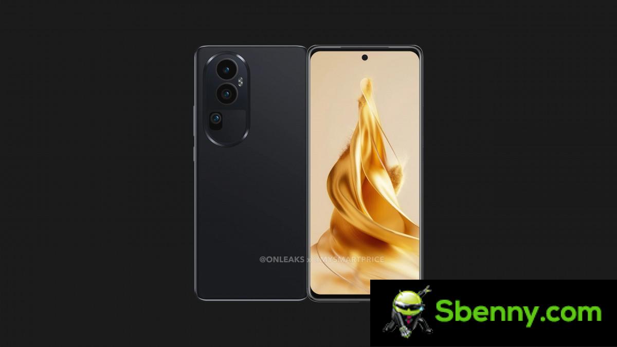 Oppo Reno10 Pro renders show off the new design