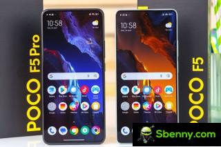 Side by side with the Poco F5 (right)