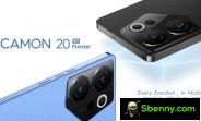 Official Tecno Camon 20 Premier with Dimensity 8050, 108MP ultrawide camera