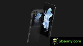 Renderings of Samsung Galaxy Z Flip5