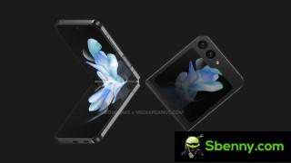 Renderings of Samsung Galaxy Z Flip5