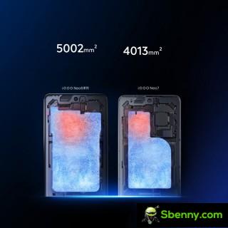 iQOO Neo8 Pro chipset and vapor chamber