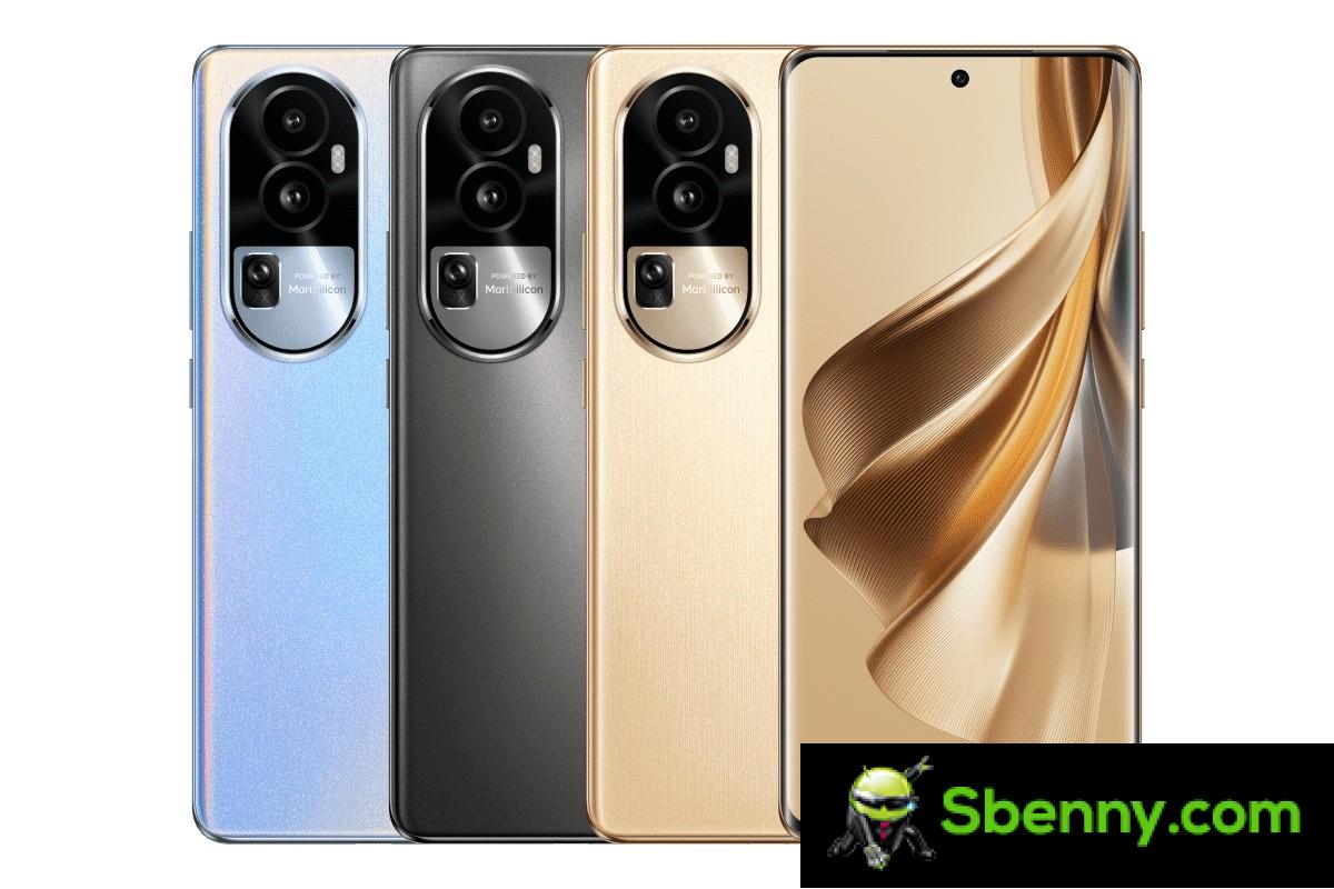 Oppo launches the Reno10 series, the Pro variants bring charging to 100W