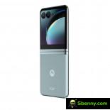 Motorola Razr 40 Ultra in Glacier Blue, images courtesy of WinFuture