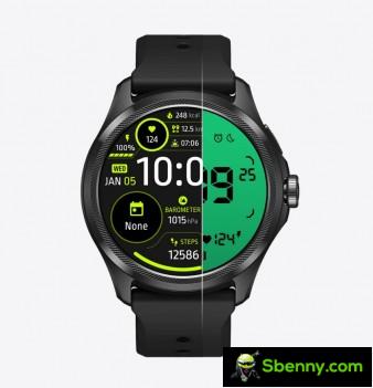TicWatch 5 Pro with two displays