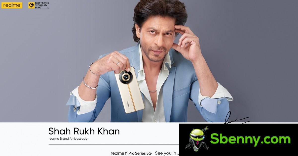 Realme relies on Bollywood superstar Shah Rukh Khan as brand ambassador for smartphones