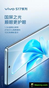 vivo S17 and Air Pro TWS design