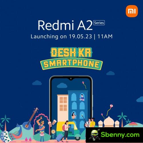 Xiaomi Redmi A2, A2+ arriving in India on May 19th