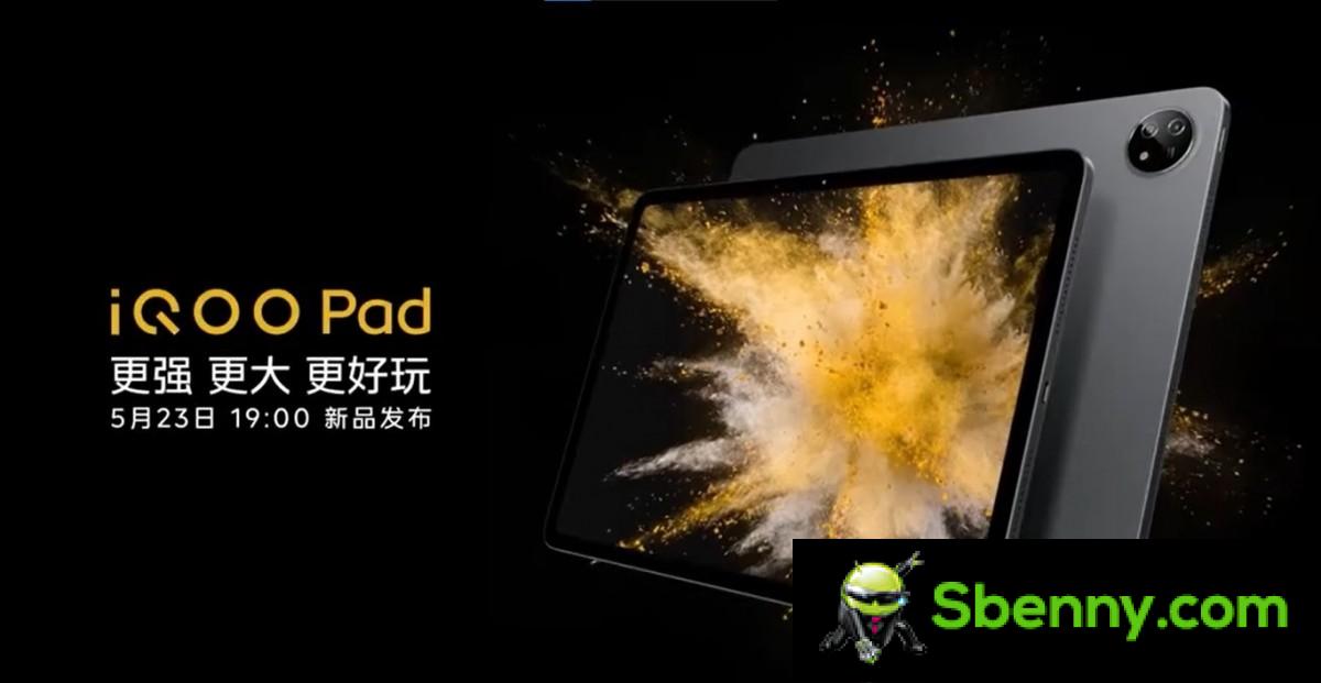 iQOO Pad will be launched on May 23rd