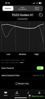 Features of the Tozo app