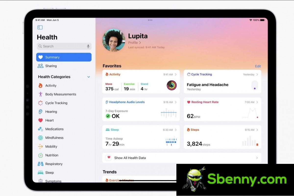 iPadOS 17 gets customizable lock screen and Health app