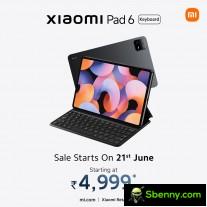 Xiaomi Pad 6 and its accessories