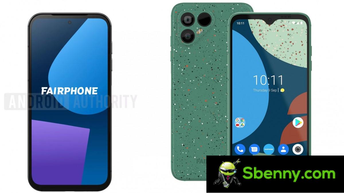 Images of the Fairphone 5 are leaky, show thinner bezels and a transparent coloring