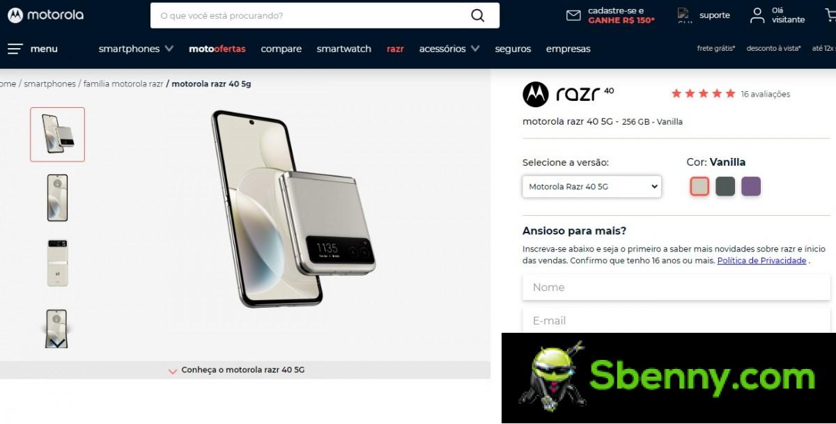 The Motorola Razr 40 goes on sale in China, arriving in Europe next month