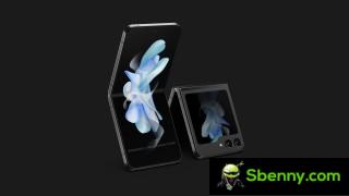 Renderings of Samsung Galaxy Z Flip5