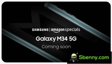 Galaxy M34 5G teasers