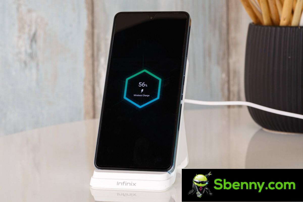 Infinix Note 30 VIP charging test: the fastest wireless charging in its class