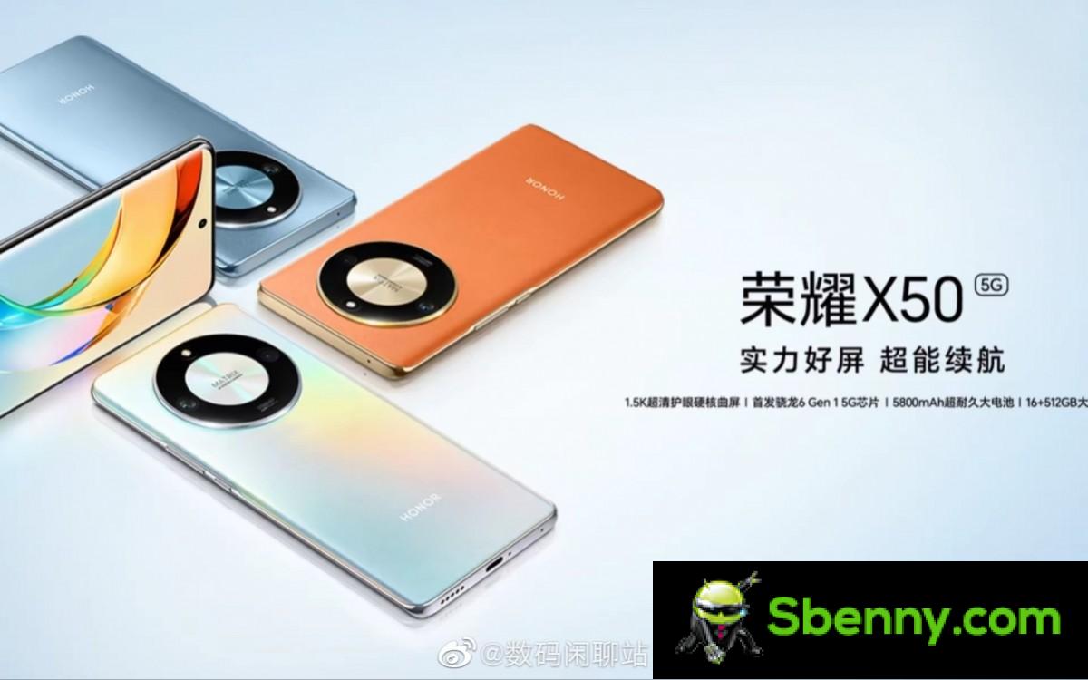Honor X50 coming on July 5 with Snapdragon 6 Gen 1 chipset