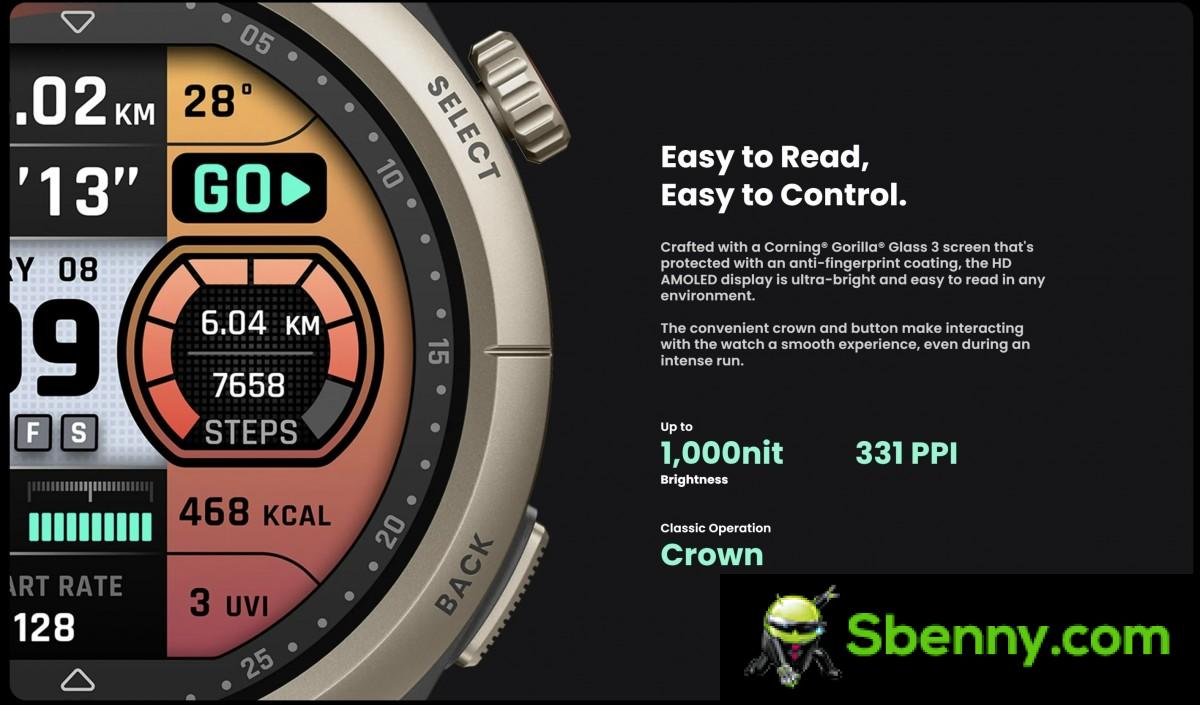 Amazfit Cheetah and Cheetah Pro announced for runners with classic crown and dual-band GPS