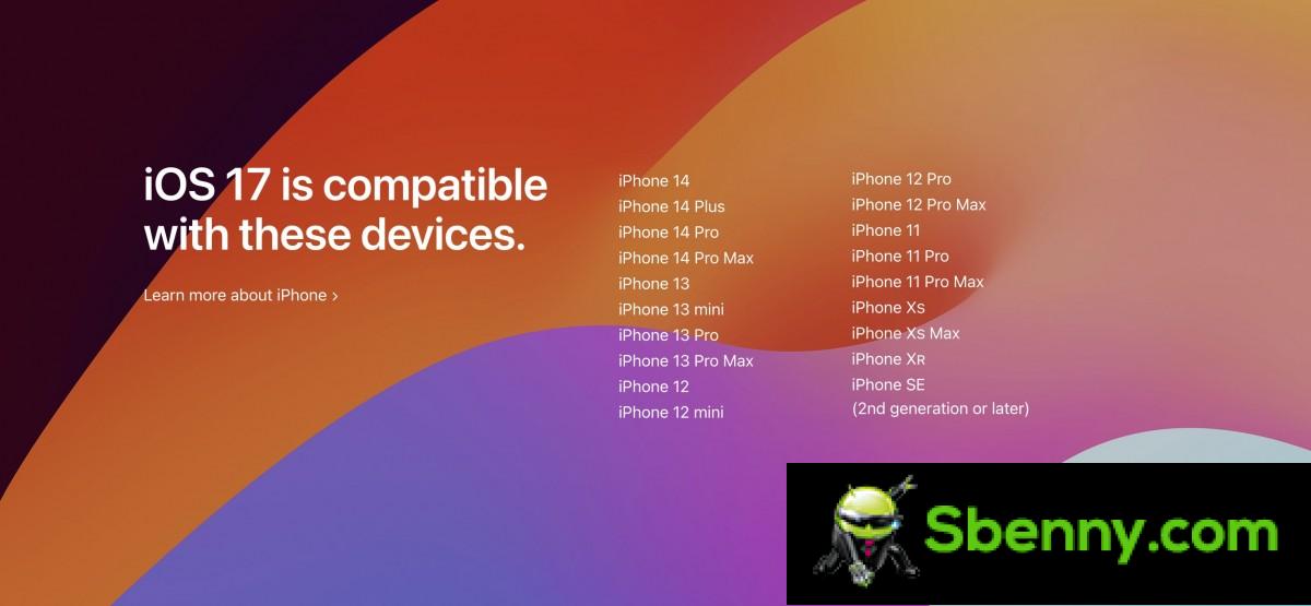 iPhone X and older iPhones don't get iOS 17