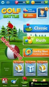 Golf battle