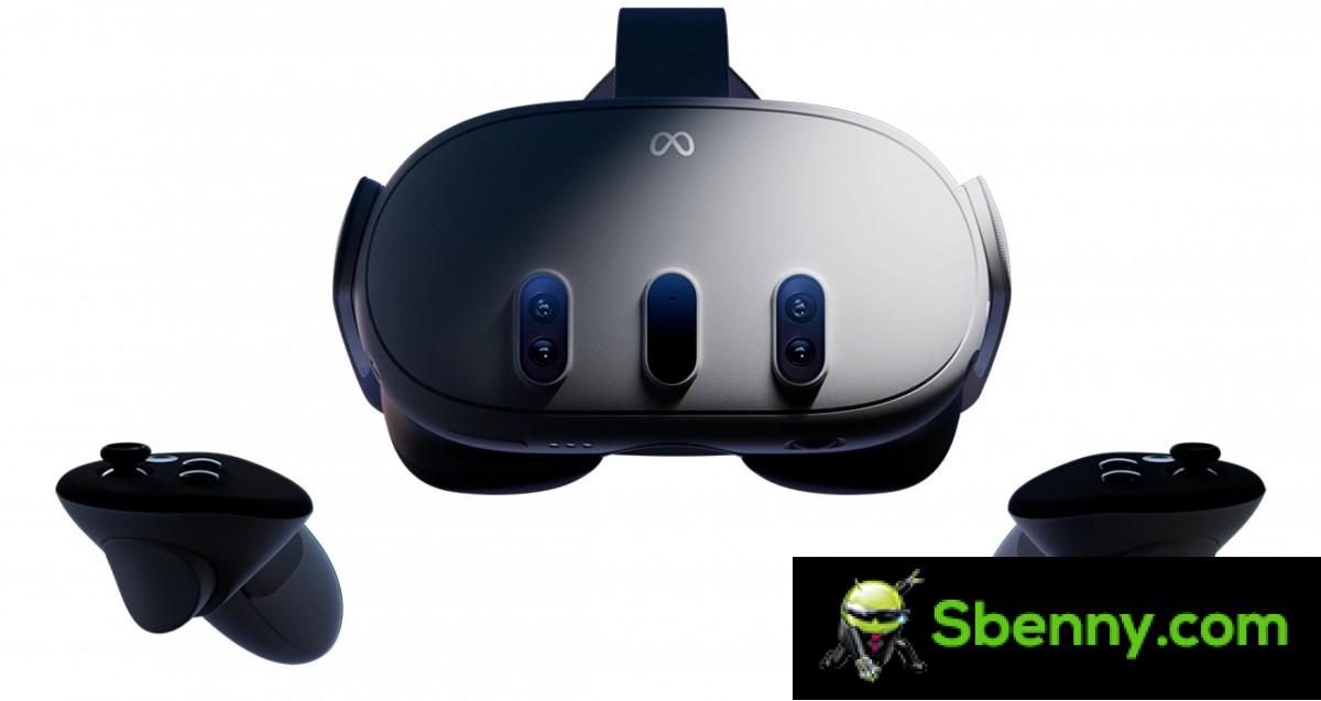 Meta Quest 3 officially unveiled, shipping this fall for $499.99