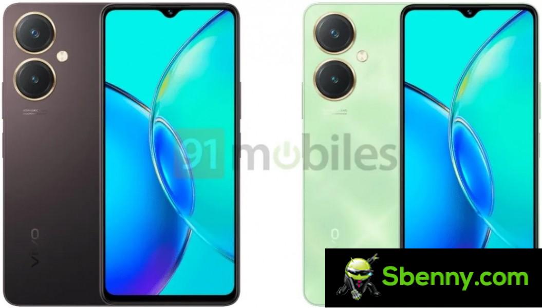 The leaked images of the new vivo Y27 4G